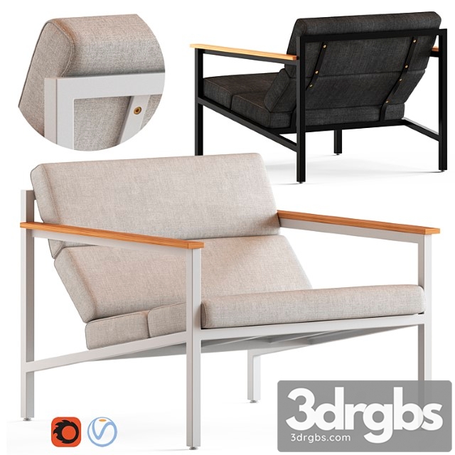 Globewest gus hallifax chair 3dsmax Download - thumbnail 1