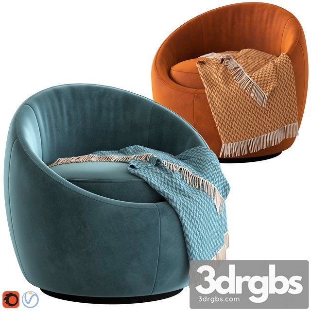 Globewest Kennedy Globe Chair 3dsmax Download - thumbnail 1