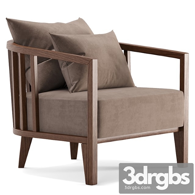 Goba Armchair 3dsmax Download - thumbnail 1