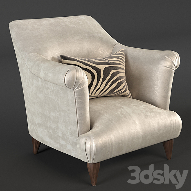 goddard-armchair_AS 3DS Max - thumbnail 2