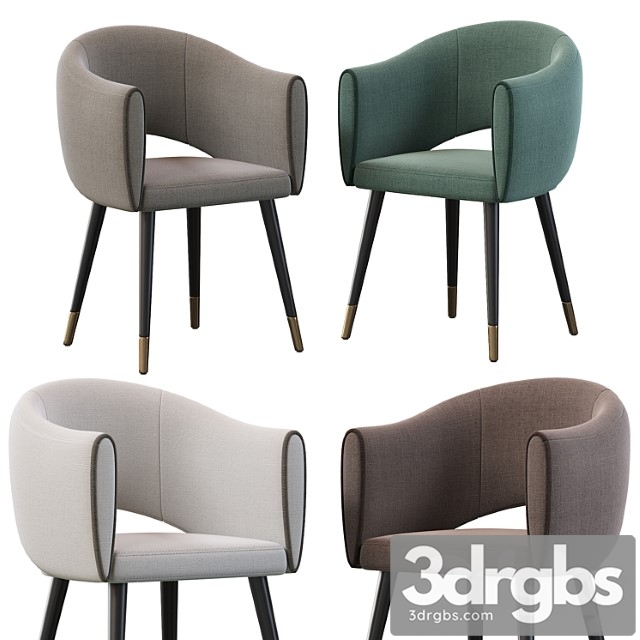 Grace armchair 2 3dsmax Download - thumbnail 1