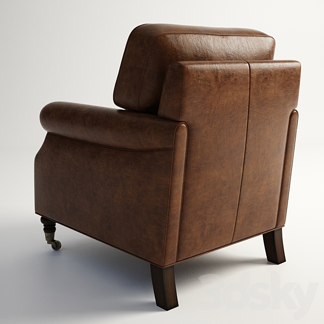 GRAMERCY HOME – CLIFFORD ARMCHAIR 602.009 3DS Max Model - thumbnail 2