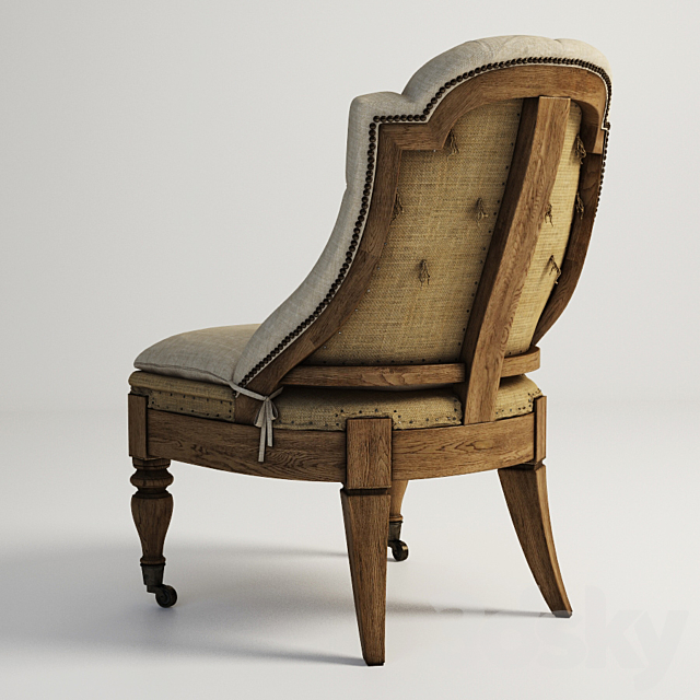 GRAMERCY HOME – KEMPER DECONSTRUCTED CHAIR 603.006-F01 3DS Max Model - thumbnail 2