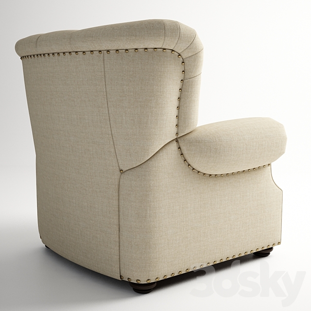 GRAMERCY HOME – ROCKFORD RECLINER 602.011 3DS Max Model - thumbnail 2