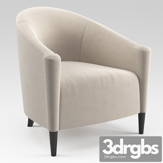 Greco armchair 3dsmax Download - thumbnail 1