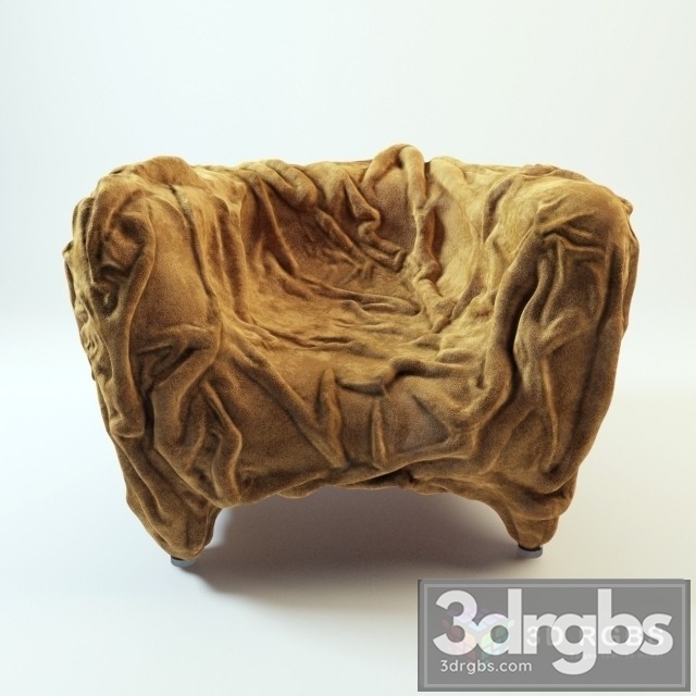 Grinza Shar Pei Armchair 3dsmax Download - thumbnail 1