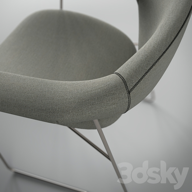 GUBI Masculo Chair 3DSMax File - thumbnail 2