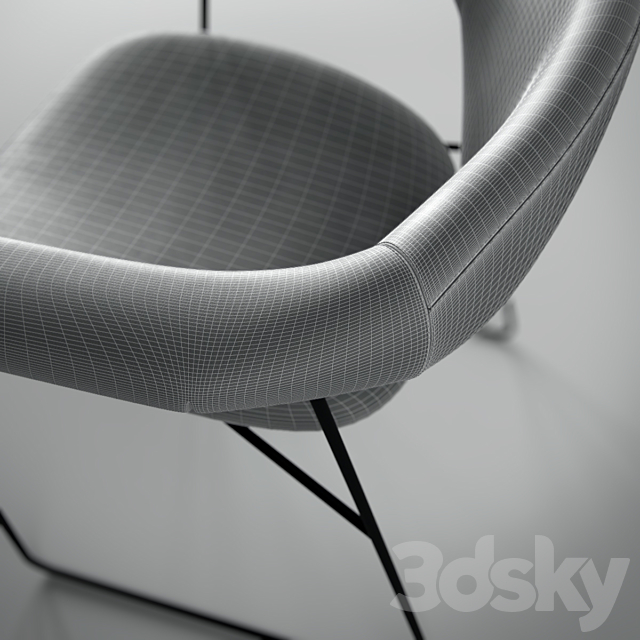 GUBI Masculo Chair 3DSMax File - thumbnail 3