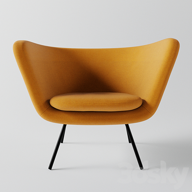 H57 chair by Richard Lampert 3ds Max - thumbnail 2