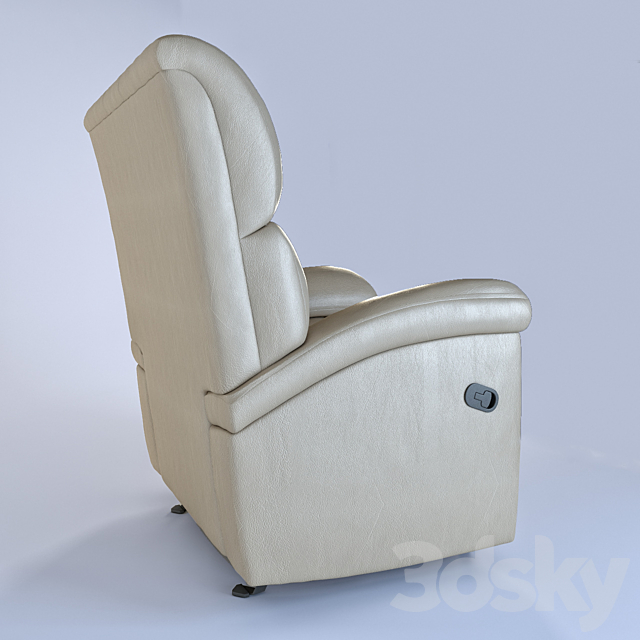 Hamilton Rocker Recliner 3DS Max Model - thumbnail 3