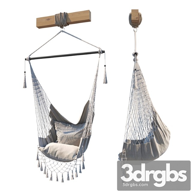 Hammock chair 3dsmax Download - thumbnail 1