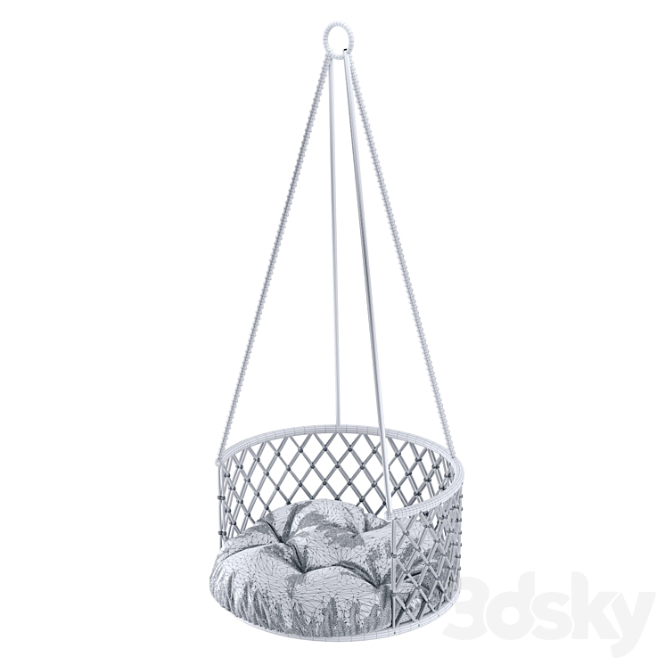 Hanging Chair 3DS Max - thumbnail 2