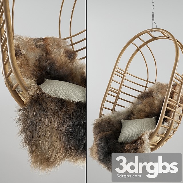 Hanging chair 3dsmax Download - thumbnail 1