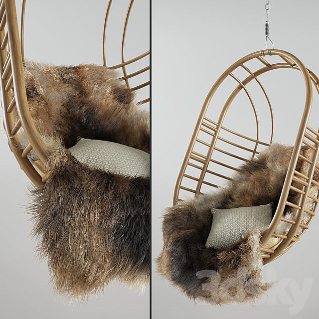 Hanging Chair 3DSMax File - thumbnail 1