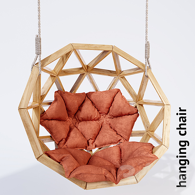 Hanging chair 3DSMax File - thumbnail 1