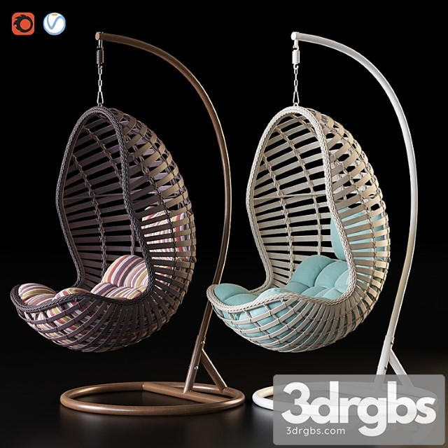 Hanging Chair Afina 3dsmax Download - thumbnail 1