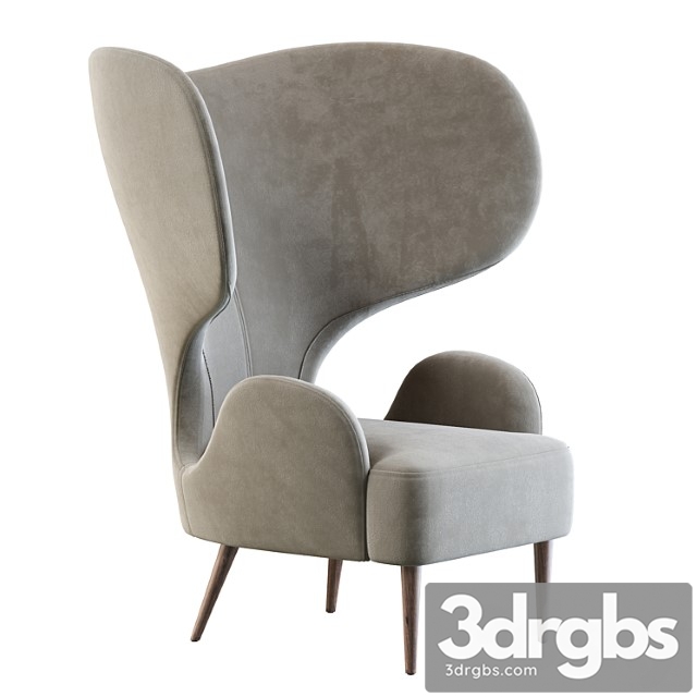 Hathi side chair 3dsmax Download - thumbnail 1