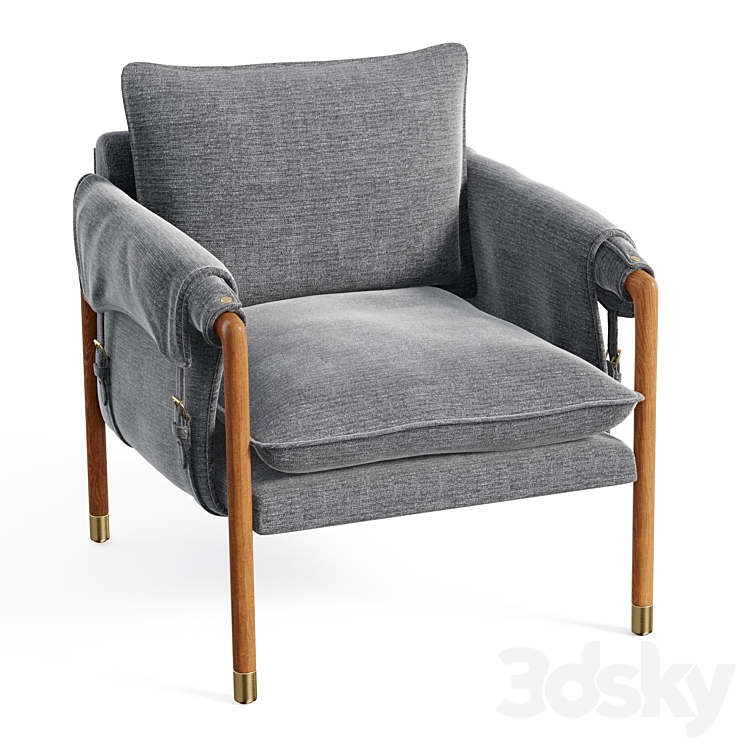 Havana Chair 3DS Max Model - thumbnail 1