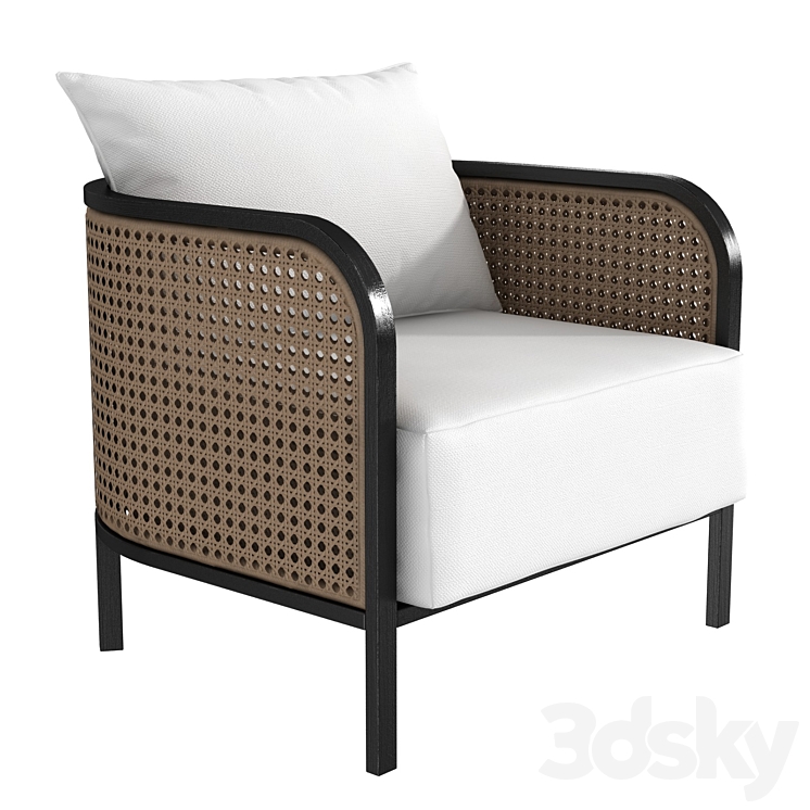 Havana Lounge Chair Xiomana 3DS Max Model - thumbnail 1