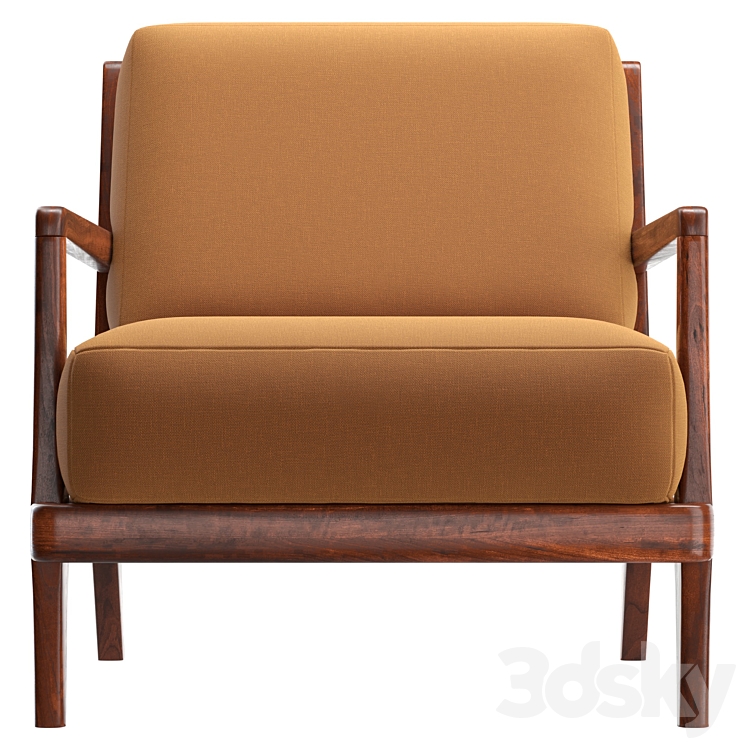 Headlands Lounge Chair 3DS Max Model - thumbnail 2