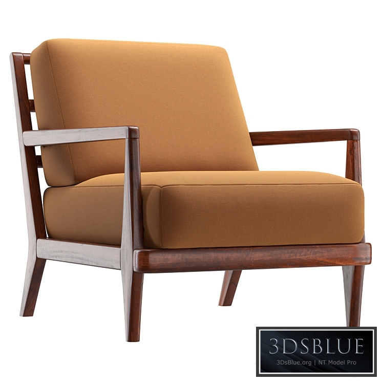 Headlands Lounge Chair 3DS Max - thumbnail 3