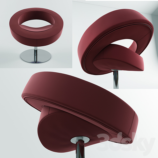 Hello armchair 3ds Max - thumbnail 2