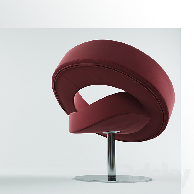 Hello armchair 3ds Max - thumbnail 3