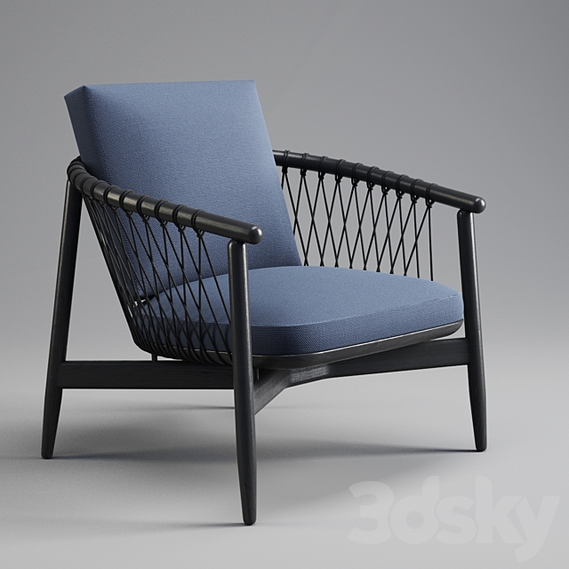 Herman Miller Crosshatch Chair 3DS Max Model - thumbnail 1