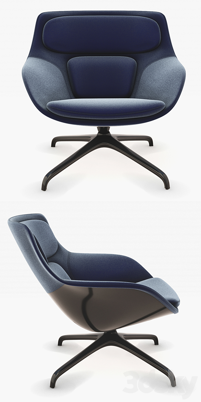 Herman Miller Striad 3ds Max - thumbnail 3