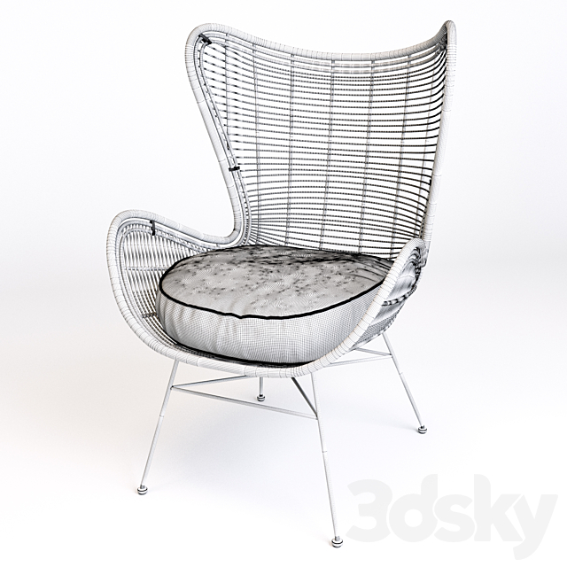 HK-Living_egg_chair 3ds Max - thumbnail 3