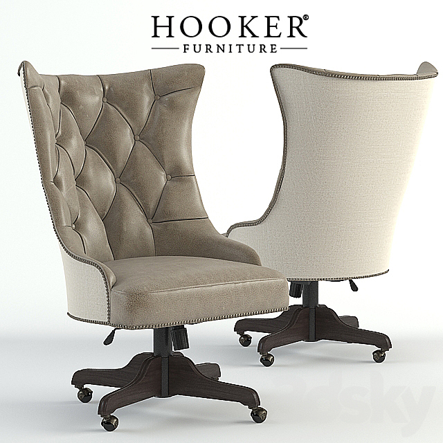 HOOKER Desk Chairs 3DSMax File - thumbnail 1