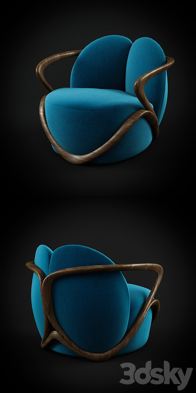 Hug by Giorgetti 3ds Max - thumbnail 3