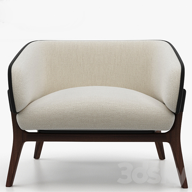 i 4 Mariani Savile Row Chair 3DS Max Model - thumbnail 2