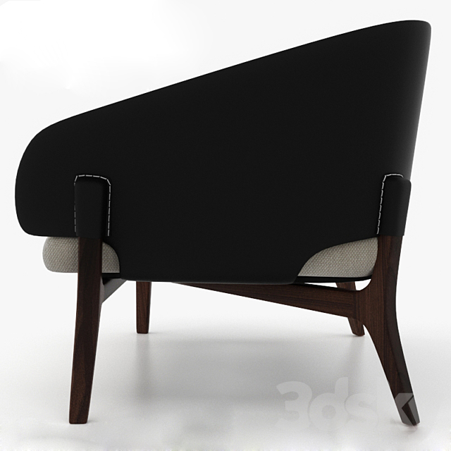 i 4 Mariani Savile Row Chair 3DS Max Model - thumbnail 3