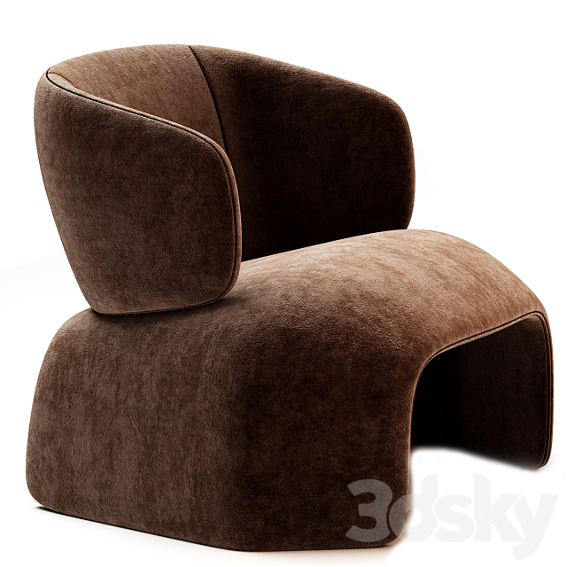 ICARUS Armchair By Linteloo 3DS Max Model - thumbnail 2