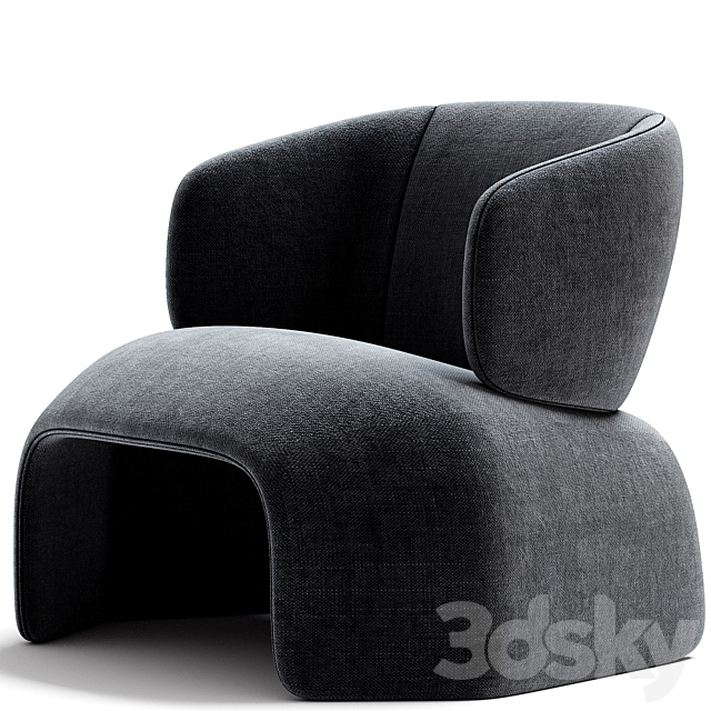 ICARUS Armchair By Linteloo 3DS Max Model - thumbnail 3