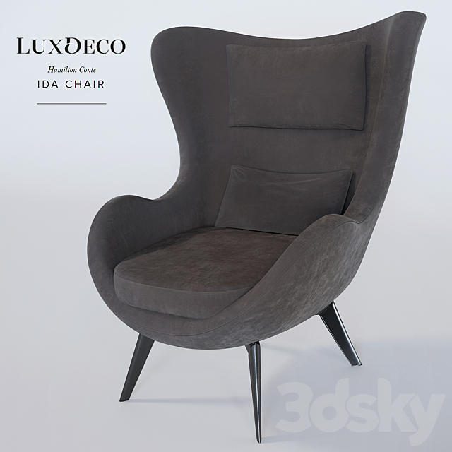 IDA CHAIR 3ds Max - thumbnail 2