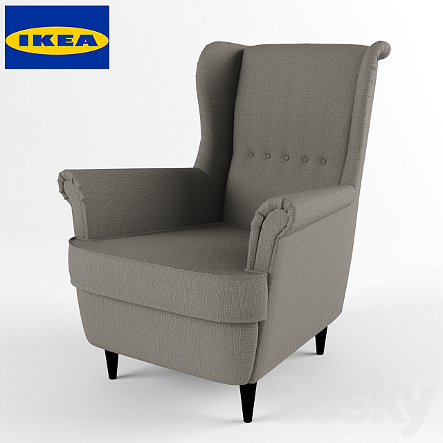 IKEA _ STRANDMON 3DSMax File - thumbnail 1