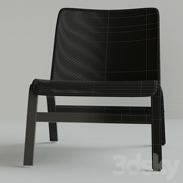 Ikea chair Nolmira 3ds Max - thumbnail 3