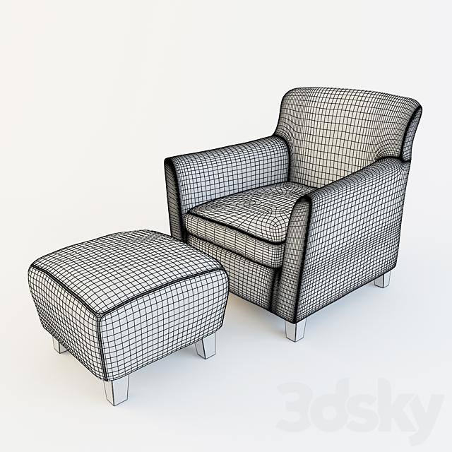 IKEA EKENAS 3DSMax File - thumbnail 2