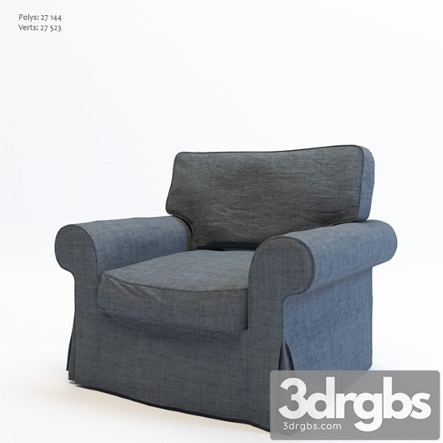 Ikea Ektorp Armchair 1 3dsmax Download - thumbnail 1