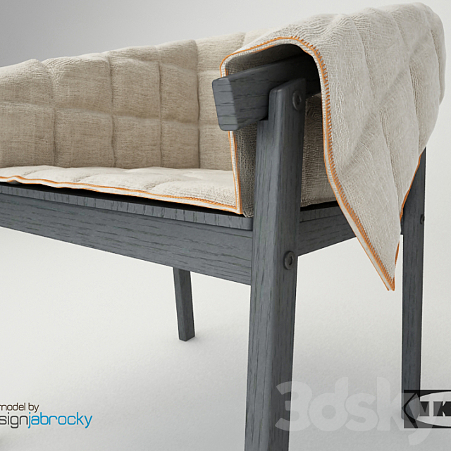 Ikea Esbjorn 3DS Max Model - thumbnail 2