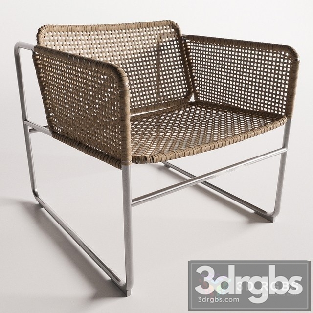 Ikea Industriell Armchair 3dsmax Download - thumbnail 1