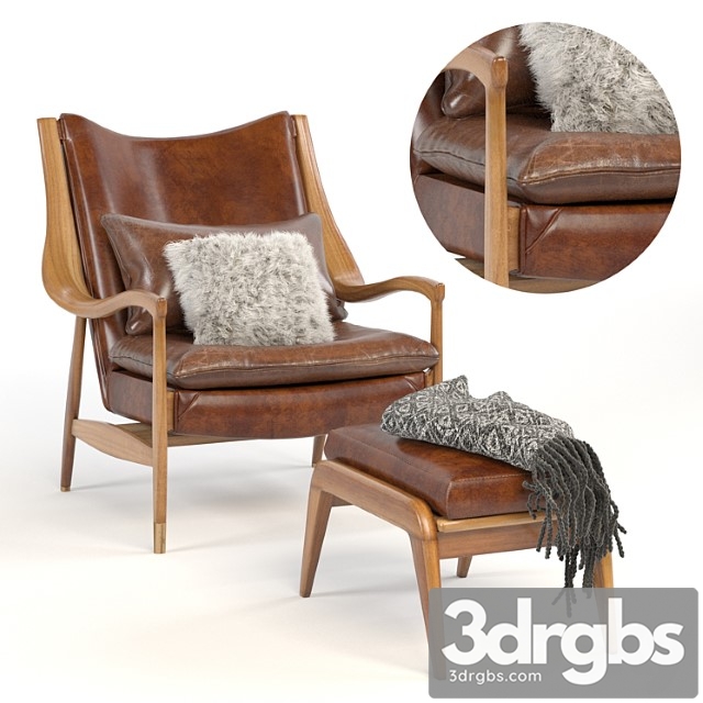 Ikea Lounge Chair 5 3dsmax Download - thumbnail 1