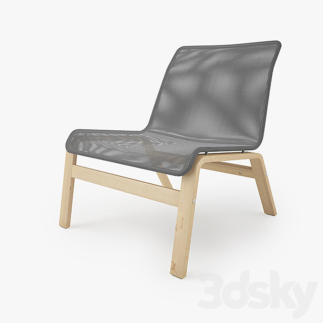 IKEA Nolmyra Armchair 3ds Max - thumbnail 1