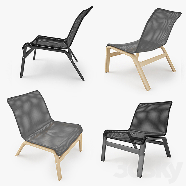 IKEA Nolmyra Armchair 3ds Max - thumbnail 2