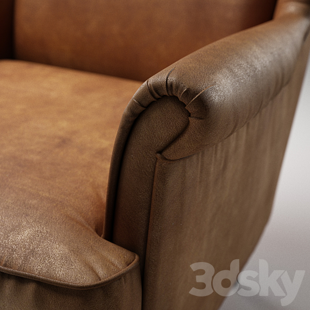 IKEA. STRANDMON. Wing chair 3DSMax File - thumbnail 2