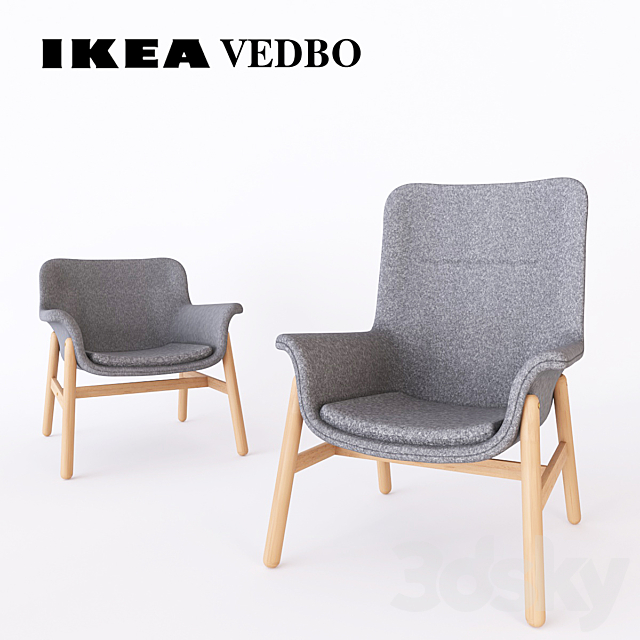 Ikea VEDBO 3ds Max - thumbnail 1