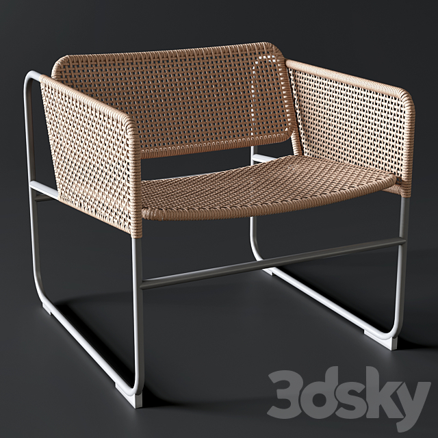 INDUSTRYELL IKEA armchair 3DSMax File - thumbnail 1