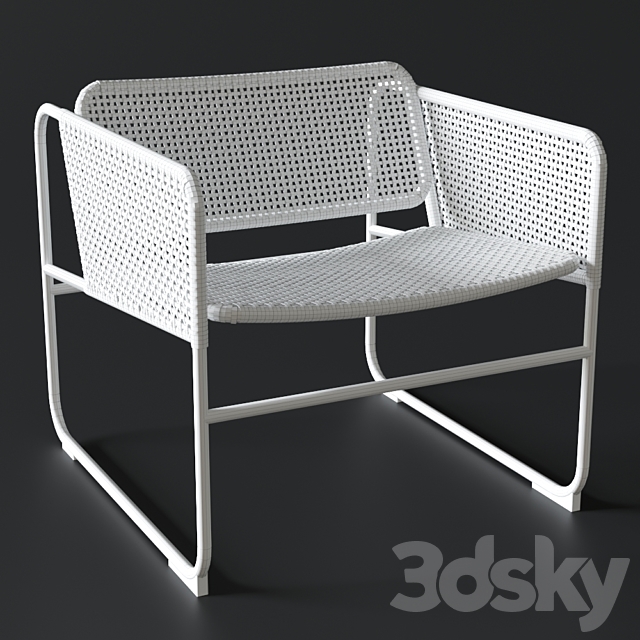 INDUSTRYELL IKEA armchair 3DSMax File - thumbnail 3